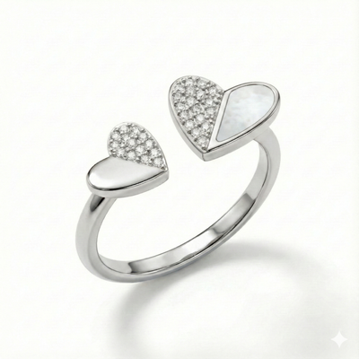 Celestia Heart Duo Diamond Flex