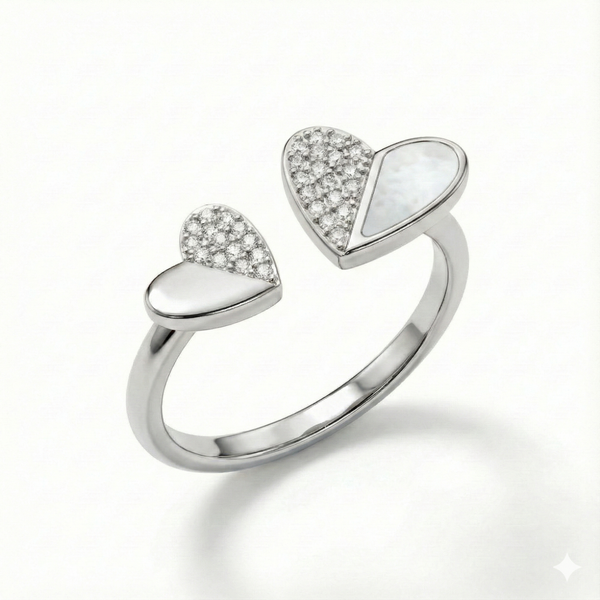 Celestia Heart Duo Diamond Flex