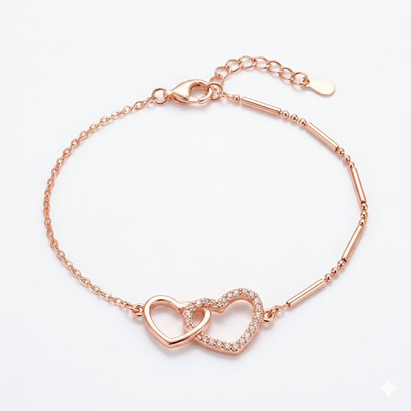 Rosé Unity Hearts