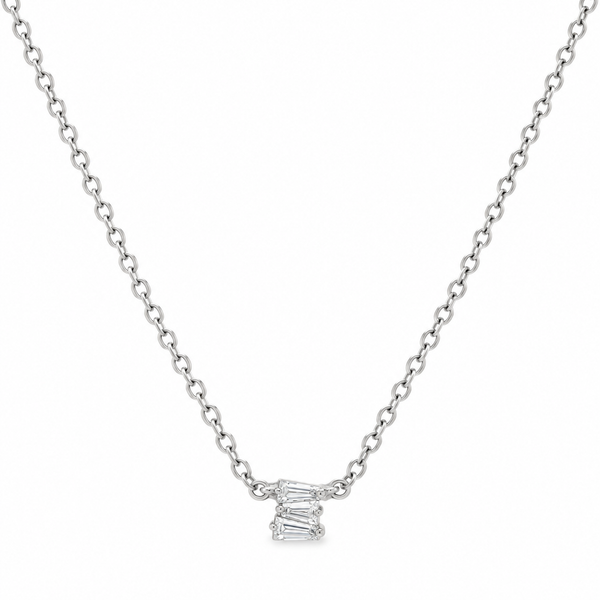 Baguette Luxe Pendant Necklace