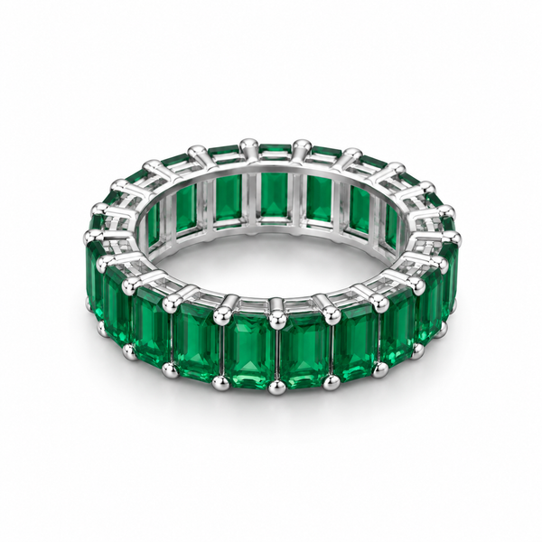 Emerald Royale Eternity Ring