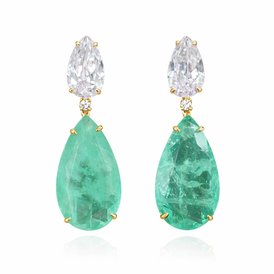 Emerald Grace Tear Drop
