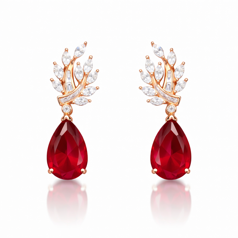 Ruby Fern Elegance Drop