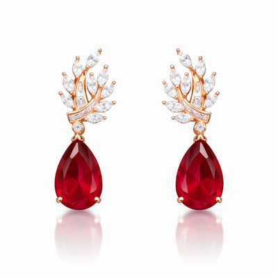 Ruby Fern Elegance Drop