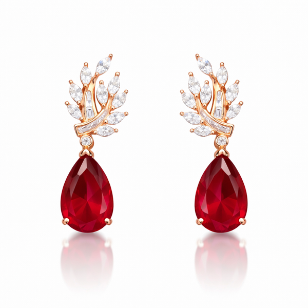 Ruby Fern Elegance Drop