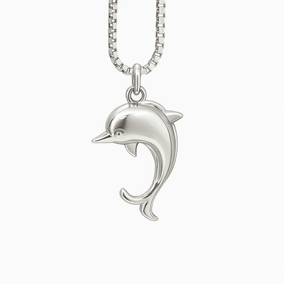 Ocean Whirl Dolphin Charm