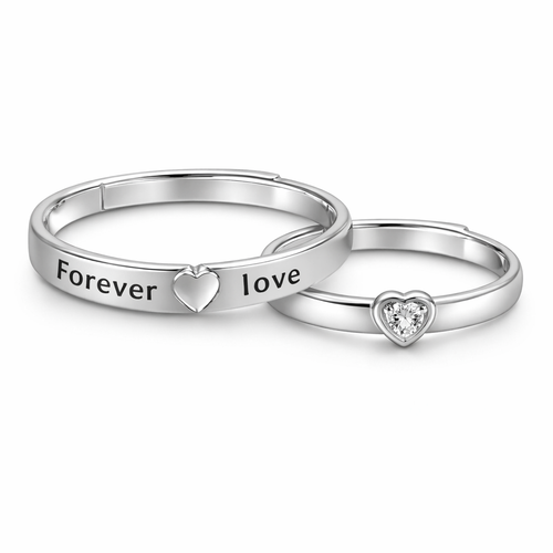 Infinity Heart Promise Couple