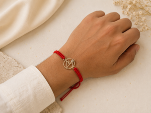 925 Sterling Silver Shri Ram Divya Sankalp Rakhi with Sacred Red Thread | Premium Ram Rakhi for Brother | Raksha Bandhan | Mohè Jewels