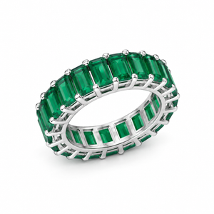 Emerald Royale Eternity Ring
