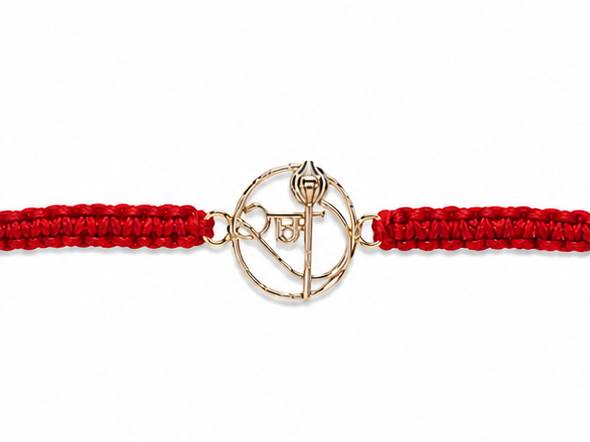 925 Sterling Silver Shri Ram Divya Sankalp Rakhi with Sacred Red Thread | Premium Ram Rakhi for Brother | Raksha Bandhan | Mohè Jewels