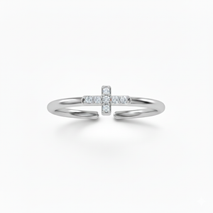 Silver Halo Cross