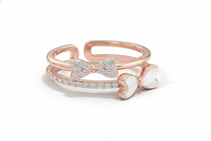 Rosette Charm Bow