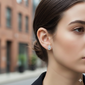 Mystic Hamsa Studs