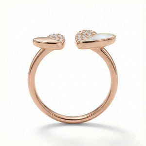 Amora Twin Heart Diamond Flex