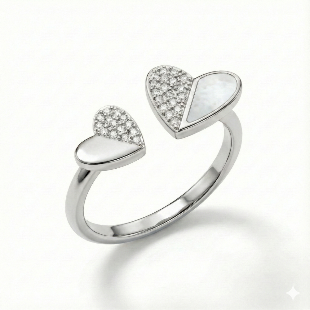 Celestia Heart Duo Diamond Flex