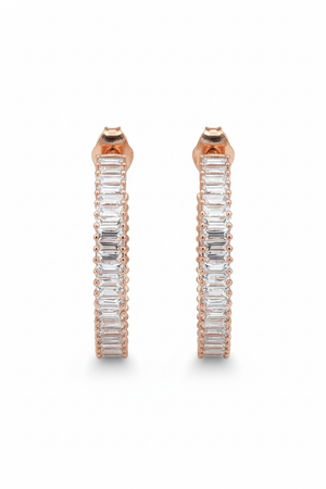Rosé Riviera Baguette Hoop