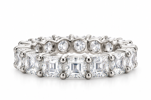 Silver Lumière Reversible Eternity Ring