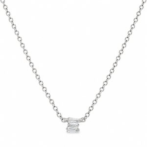 Baguette Luxe Pendant Necklace