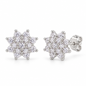 Aurelia Bloom Crystal Studs