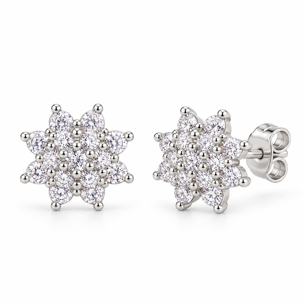 Aurelia Bloom Crystal Studs
