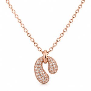 Rose Gold Infinity Loop Necklace