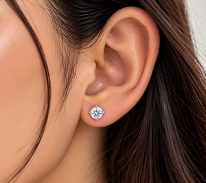 Lumière Grande Solitaire Studs
