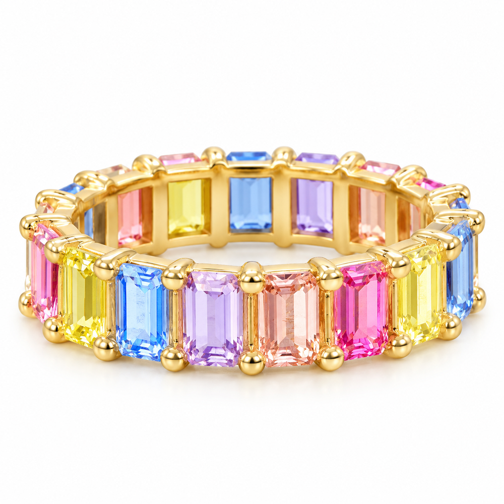 Rainbow Royale Eternity Ring