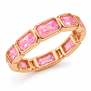 Pink Allure Eternity Ring