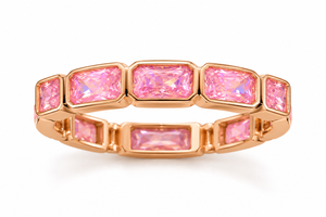 Pink Allure Eternity Ring