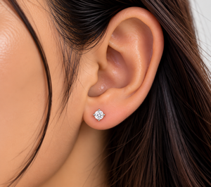 Lumière Crystal Bloom Studs