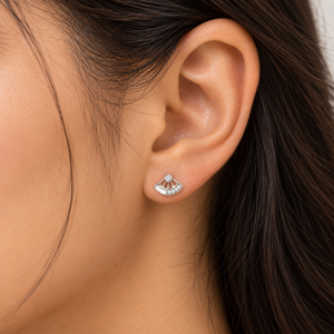 Aurelia Celestine Fan Studs
