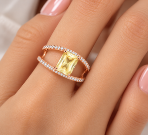 Golden Solstice Ring