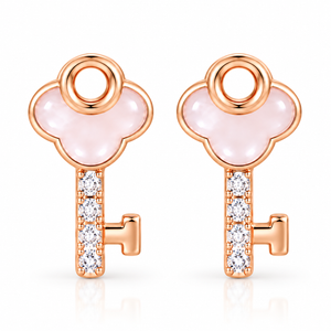 Roselle Keyblush Studs