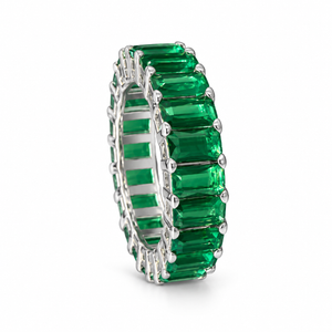 Emerald Royale Eternity Ring