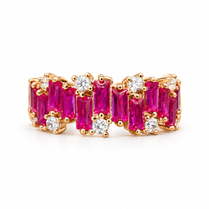 Ruby Blush Eternity Ring