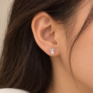 Seraphina Blushwing Pearl Studs