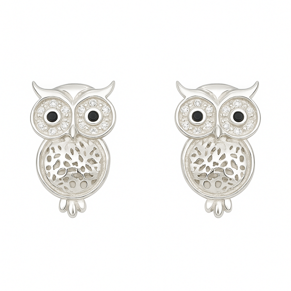 Noctra Owlette Studs
