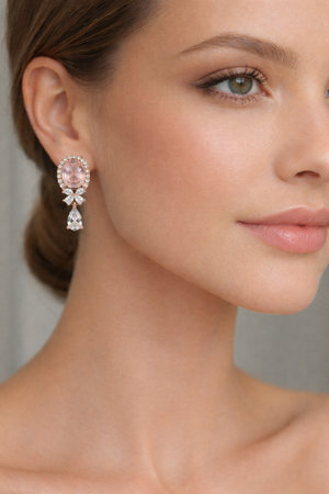 Blush Royale Halo Drop